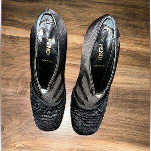Fendi vintage high heel shoes, size 6